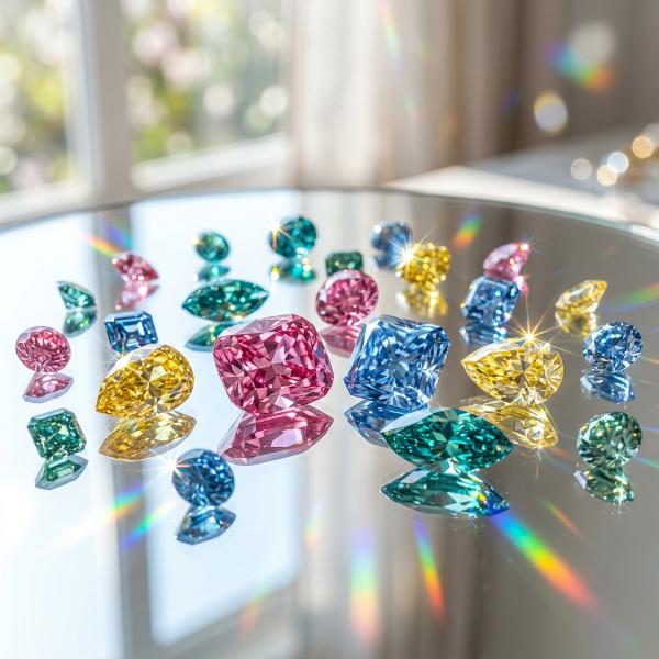 記事画像 「.人工ダイヤが拓くカラーダイヤモンドの民主化 2026年春に色彩が拓くラグジュアリーの新しい地平」