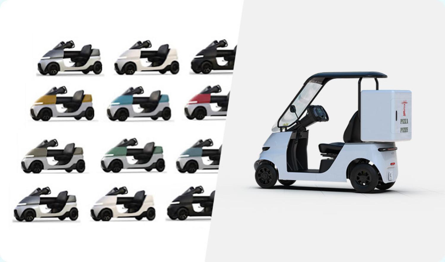 記事画像 「CURIO Q1が、Japan MobilityShow 2025で世界初公開。近距離移動に最適な次世代モビリティの魅力とは」 記事画像 「CURIO Q1が、Japan MobilityShow 2025で世界初公開。近距離移動に最適な次世代モビリティの魅力とは」